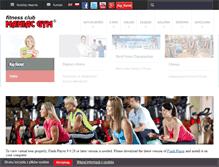 Tablet Screenshot of en.maniacgym.pl