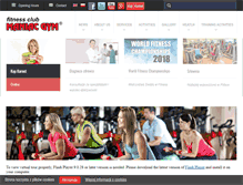 Tablet Screenshot of maniacgym.pl